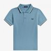 Chemises à double liseré Fred Perry
