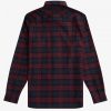 Chemises en sergé tartan