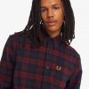 Chemises en sergé tartan