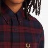 Chemises en sergé tartan