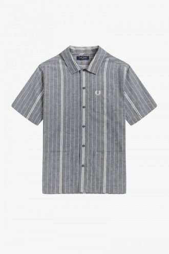 Chemises à fines rayures Fred Perry