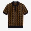 Chemises tricotées en jacquard