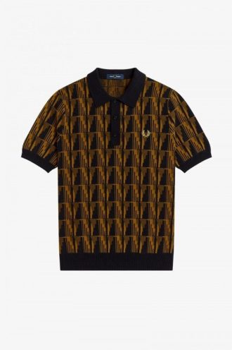 Chemises tricotées en jacquard