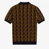 Chemises tricotées en jacquard