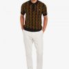 Chemises tricotées en jacquard