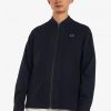 Chemises zippées à col bomber