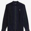 Chemises zippées à col bomber