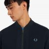 Chemises zippées à col bomber