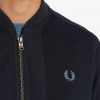Chemises zippées à col bomber