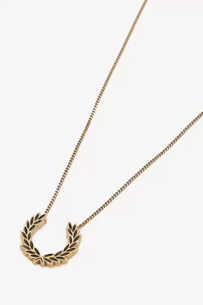 Collier couronne de laurier, bijoux pour homme