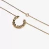 Collier couronne de laurier, bijoux pour homme