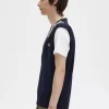 Débardeur tricoté à col en V pour homme