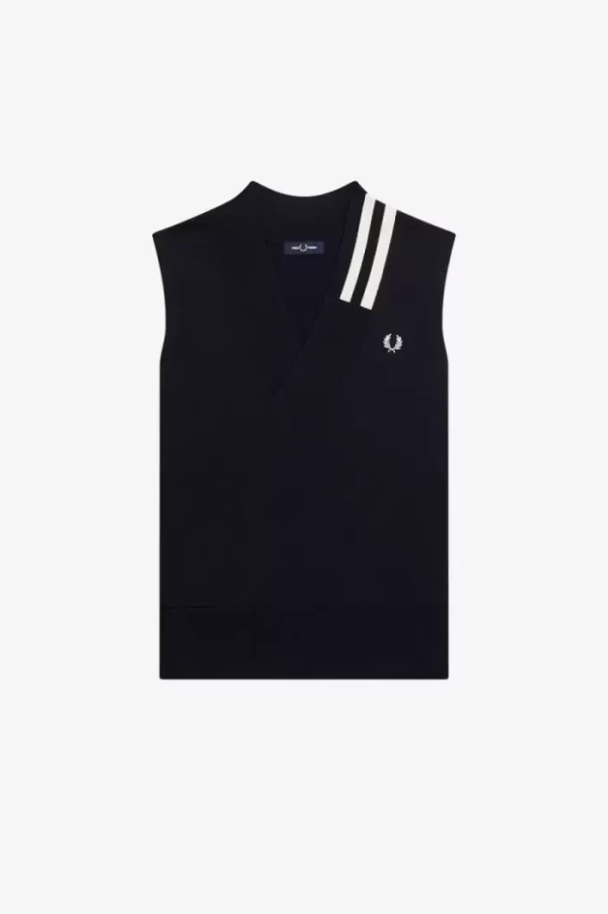 Débardeur tricoté à col en V pour homme