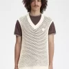Débardeurs en tricot de dentelle pour hommes