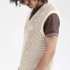 Débardeurs en tricot de dentelle pour hommes