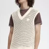 Débardeurs en tricot de dentelle pour hommes