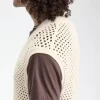 Débardeurs en tricot de dentelle pour hommes