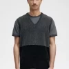Débardeurs pour homme en chenille à blocs de couleurs