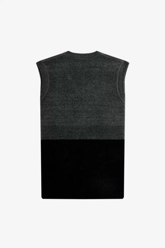 Débardeurs pour homme en chenille à blocs de couleurs