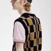 Débardeurs pour hommes à damier Glitch