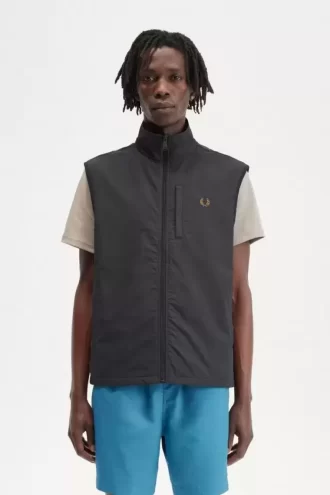 Gilet en nylon Fred Perry pour homme