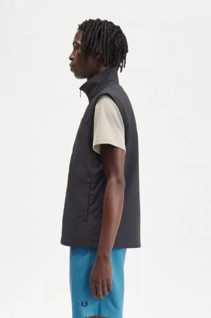Gilet en nylon Fred Perry pour homme