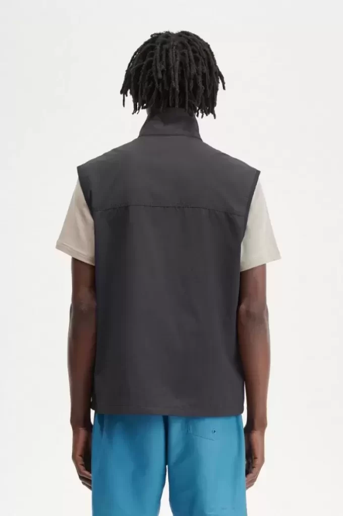 Gilet en nylon Fred Perry pour homme