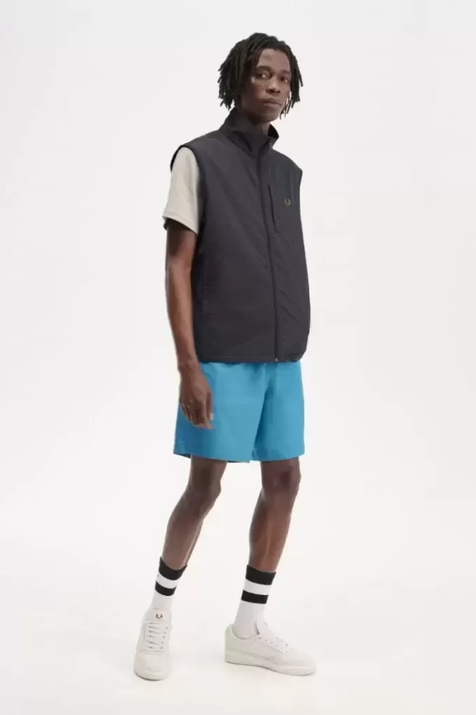 Gilet en nylon Fred Perry pour homme