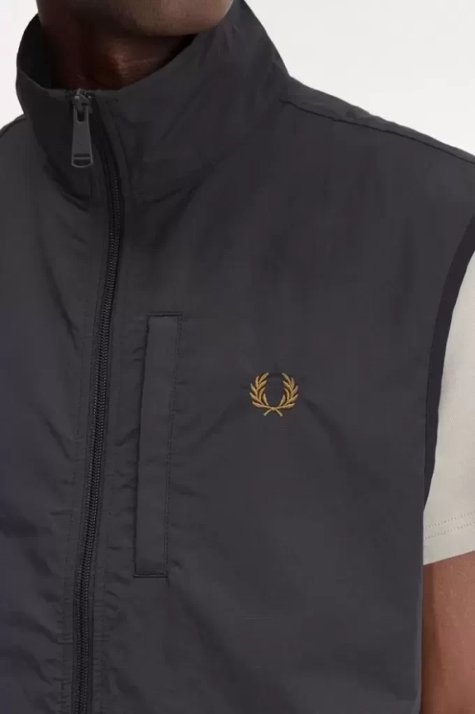 Gilet en nylon Fred Perry pour homme