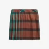Jupes plissées en tartan pour femmes