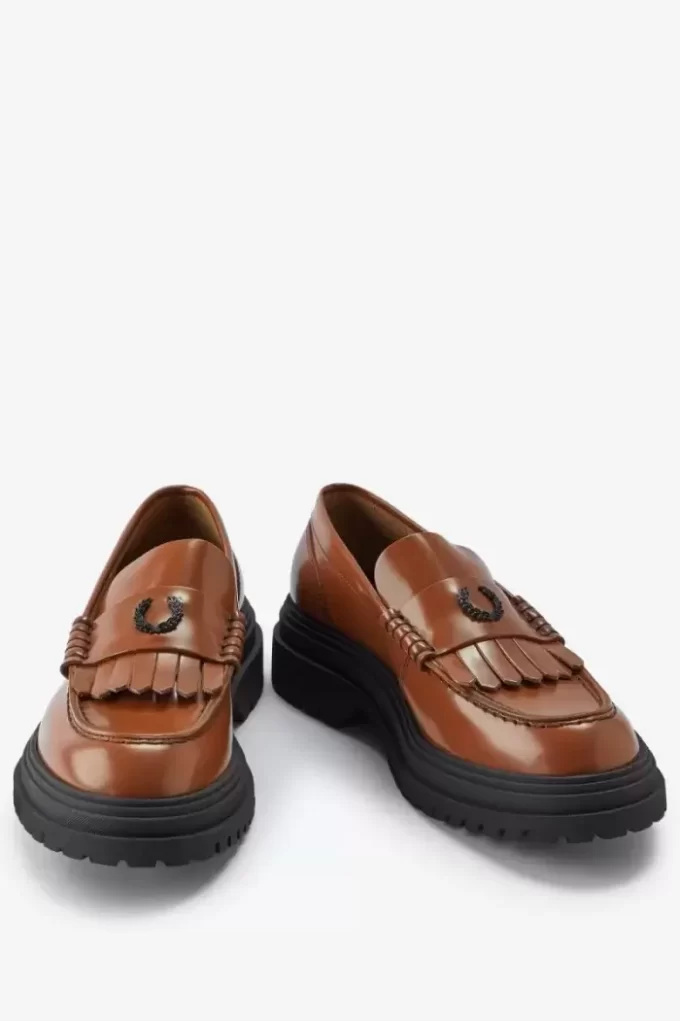 Mocassins en cuir pour femmes