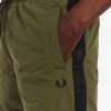 Pantalon à bandes ton sur ton
