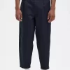 Pantalon court en lin mélangé pour homme