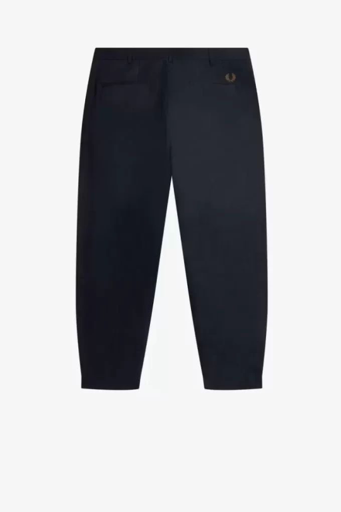 Pantalon court en lin mélangé pour homme