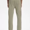 Pantalon de survêtement à bande contrastante pour homme