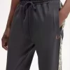 Pantalon de survêtement à bande contrastante pour homme