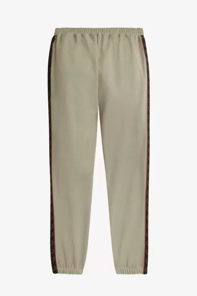 Pantalon de survêtement à bande contrastante pour homme