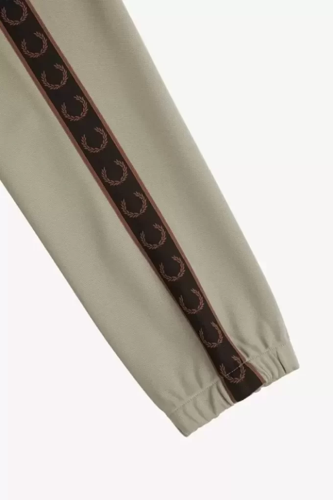 Pantalon de survêtement à bande contrastante pour homme