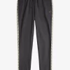 Pantalon de survêtement à bande contrastante pour homme
