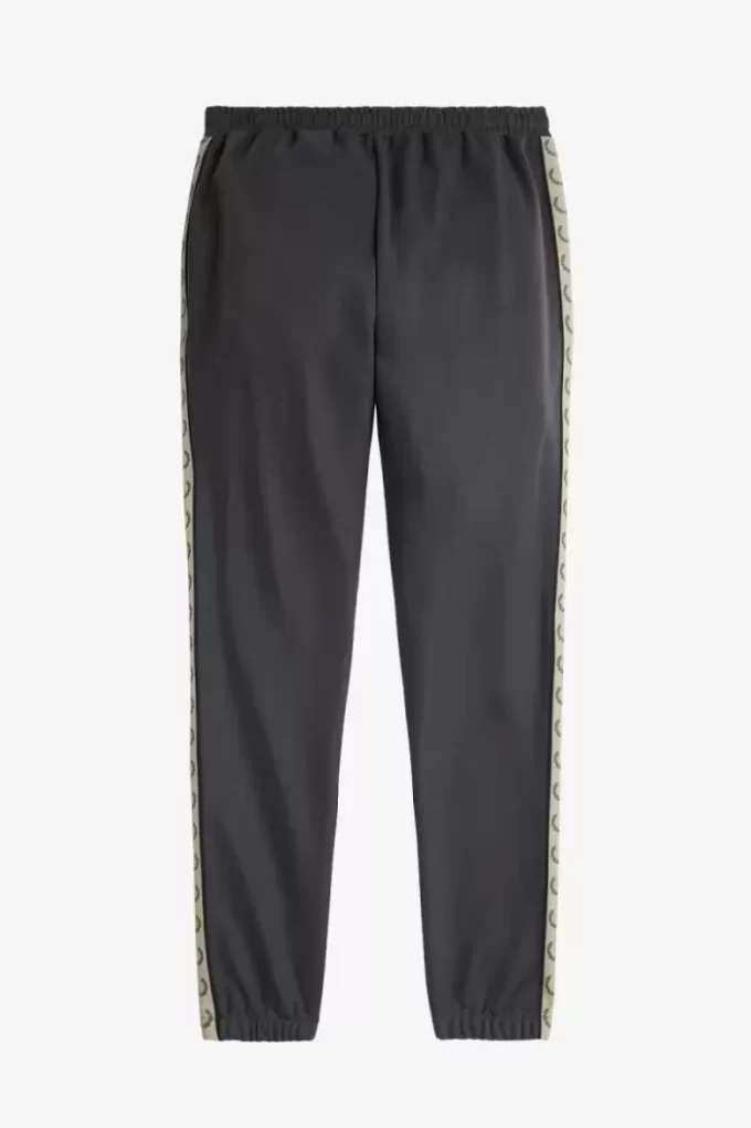 Pantalon de survêtement à bande contrastante pour homme