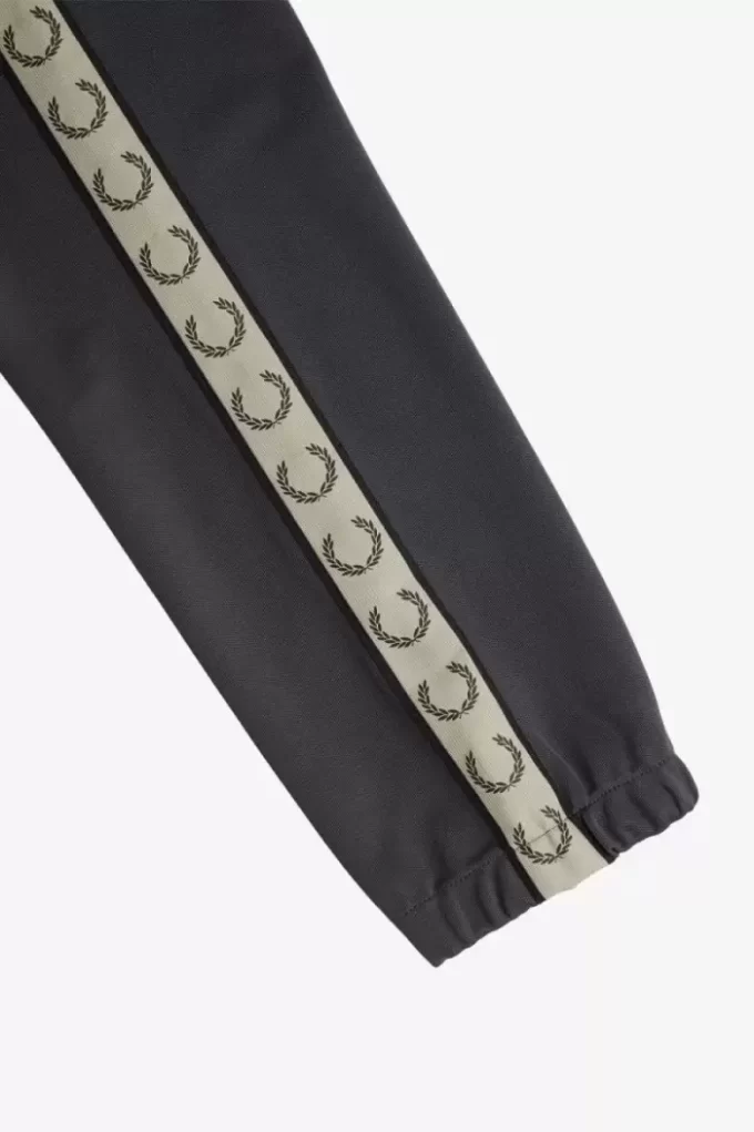 Pantalon de survêtement à bande contrastante pour homme