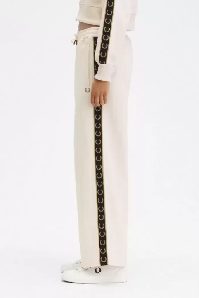 Pantalon de survêtement à bandes pour femme