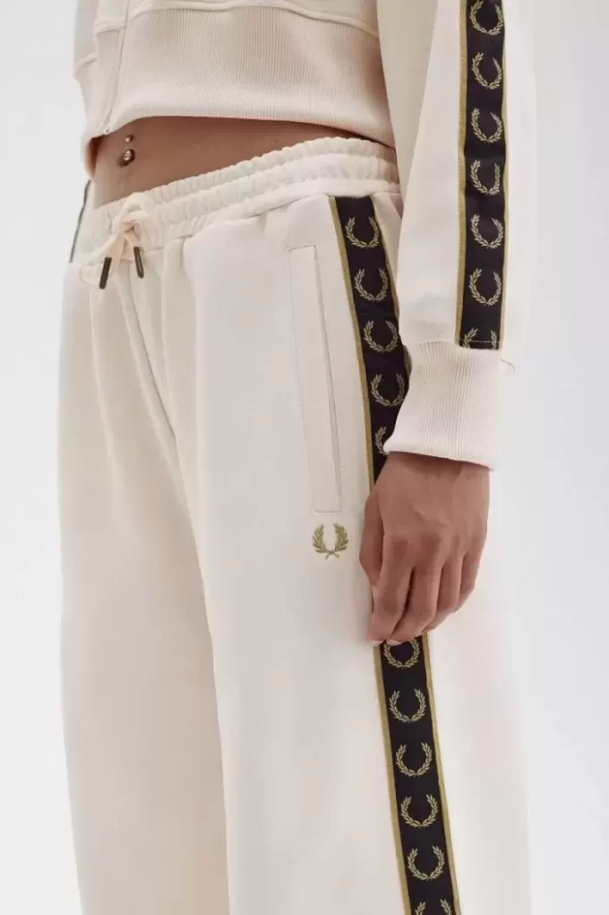 Pantalon de survêtement à bandes pour femme