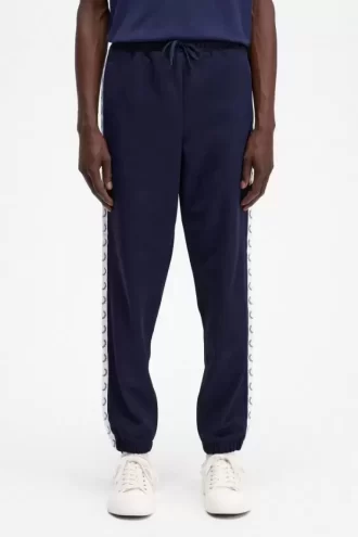 Pantalon de survêtement à bandes pour homme