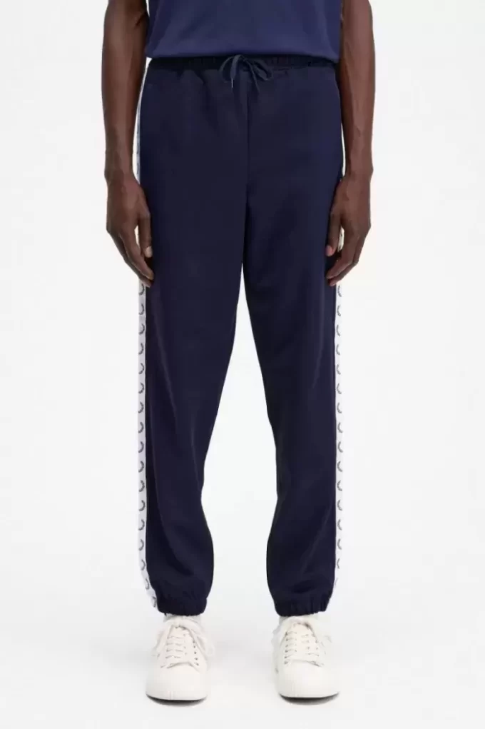 Pantalon de survêtement à bandes pour homme