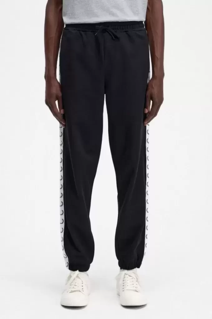 Pantalon de survêtement à bandes pour homme