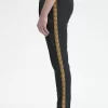 Pantalon de survêtement à bandes pour homme