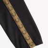 Pantalon de survêtement à bandes pour homme