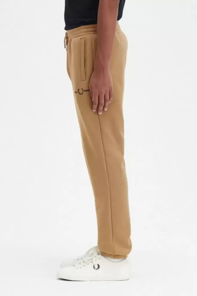 Pantalon de survêtement brodé pour homme