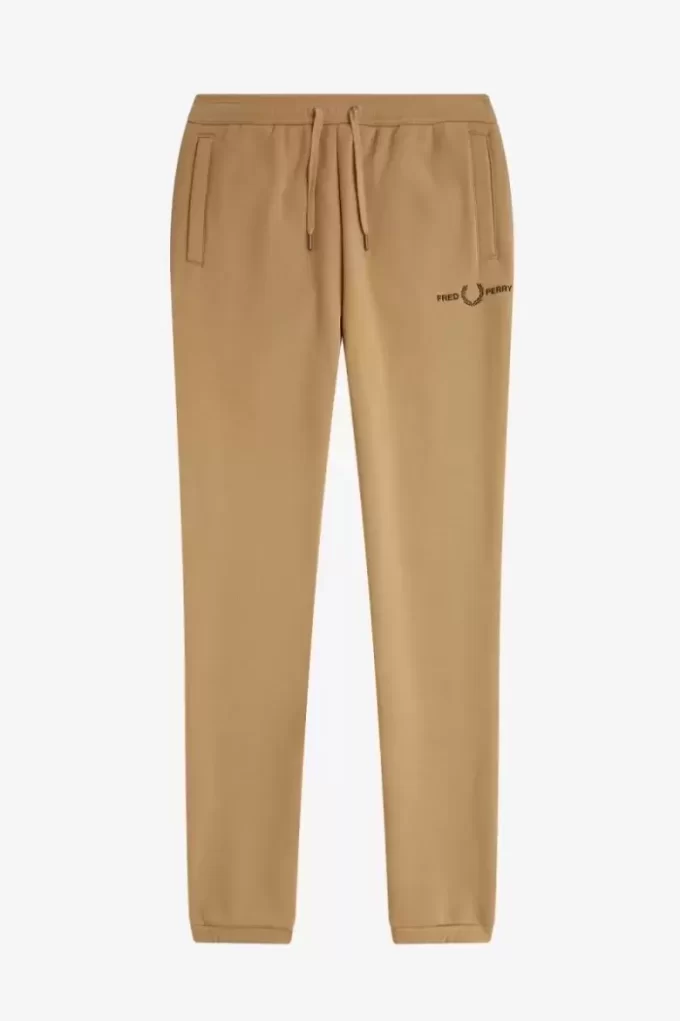 Pantalon de survêtement brodé pour homme